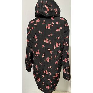 Victoria secret Pink Anorak floral long full zip windbreaker jacket Xs/S